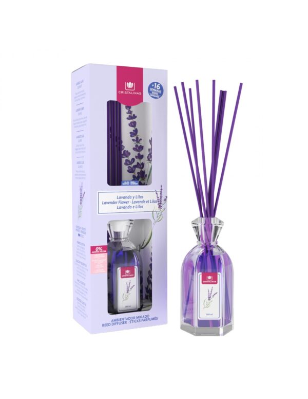 mikado lavanda 180ml cristalinas